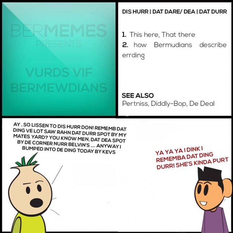 Bermy Vurds: Dis Hurr & Dat Durr
